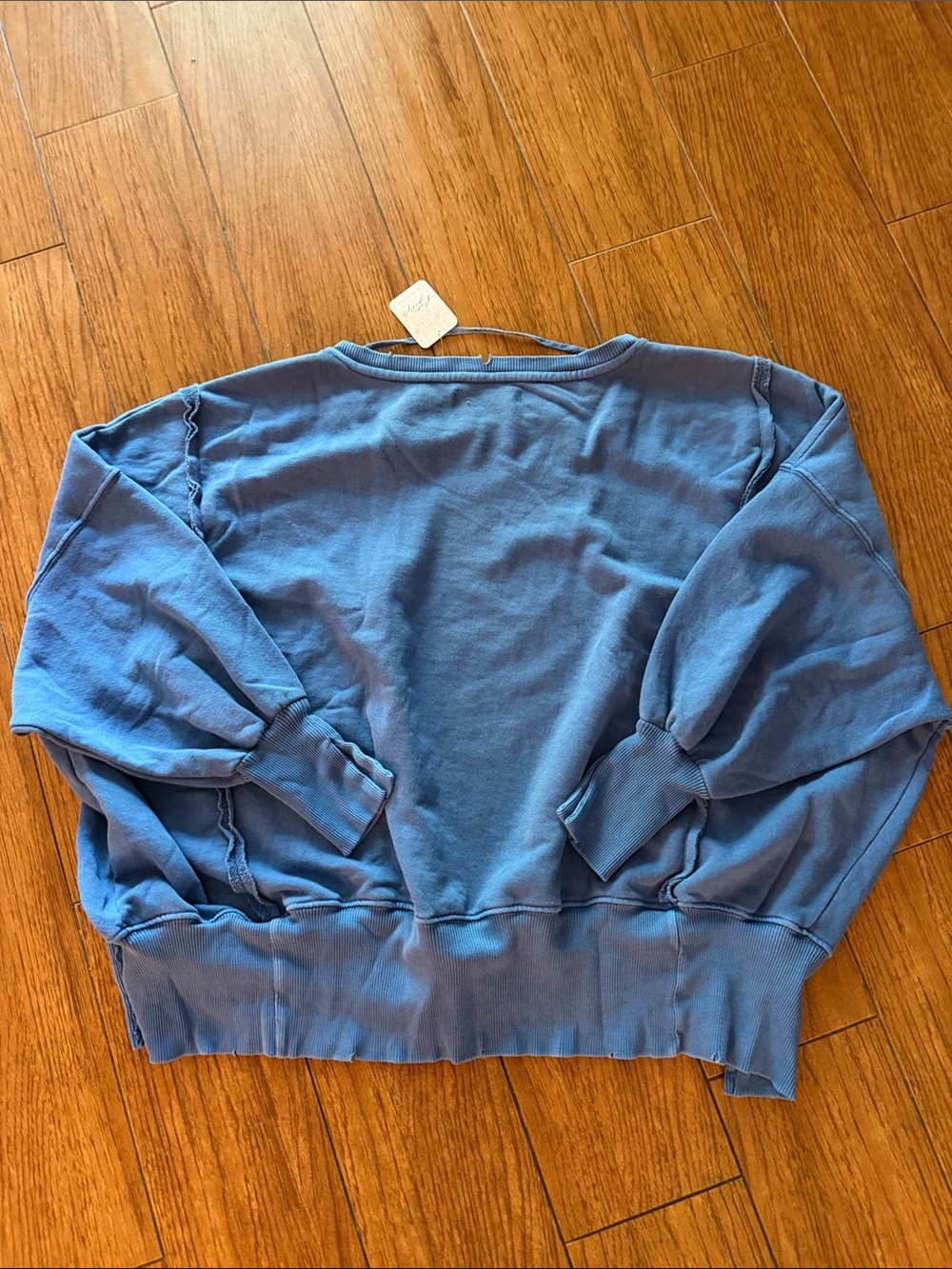 Free People Camden Graphic Sweatshirt- Ski Mountain Scape - Picture 3 of 3